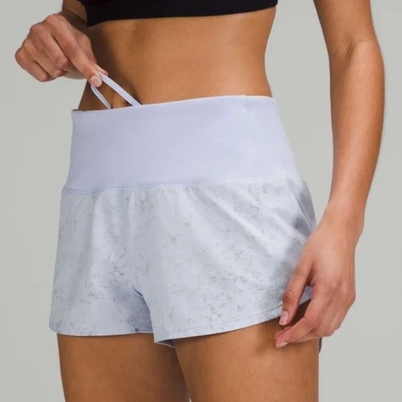 🍋 Lululemon High-Rise Speed Up Shorts NWOT - Picture 2 of 6